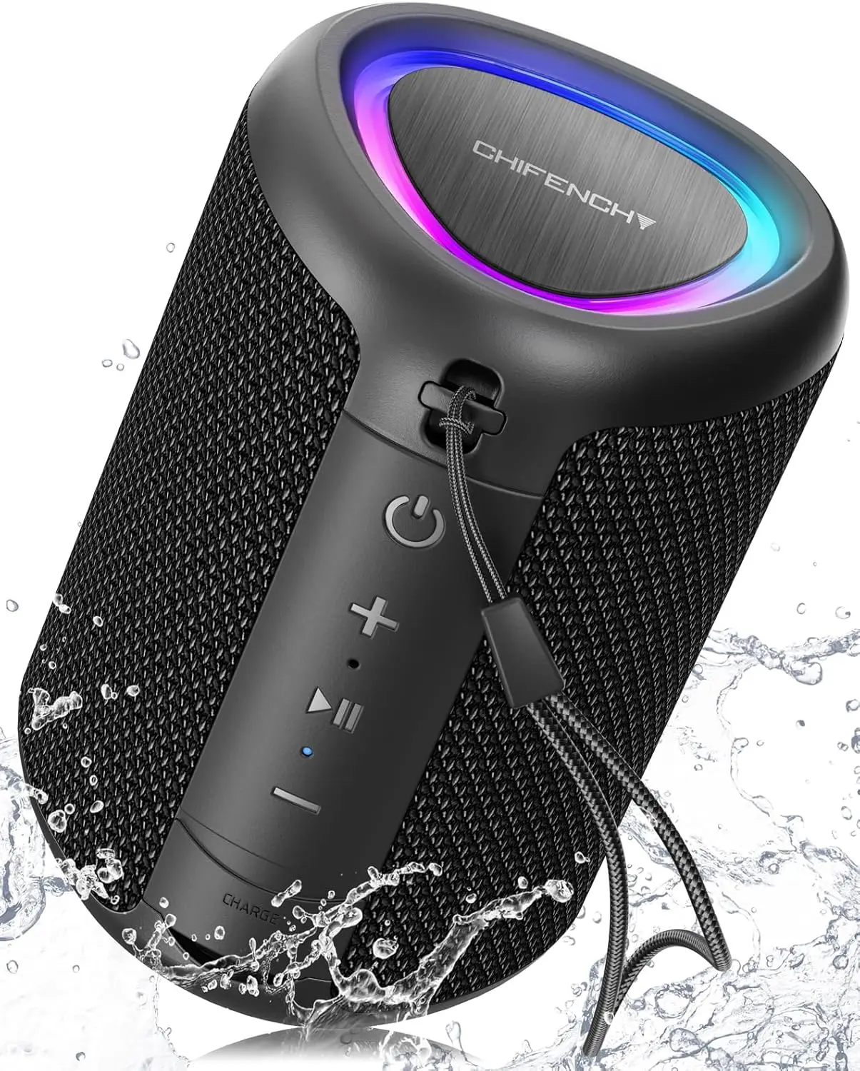 

Bluetooth-колонка: незаменимый аксессуар для пляжного отдыха. Мощный, чистый звук/динамичная подсветка/защита от воды IPX5/длительное время работы от аккумулятора.