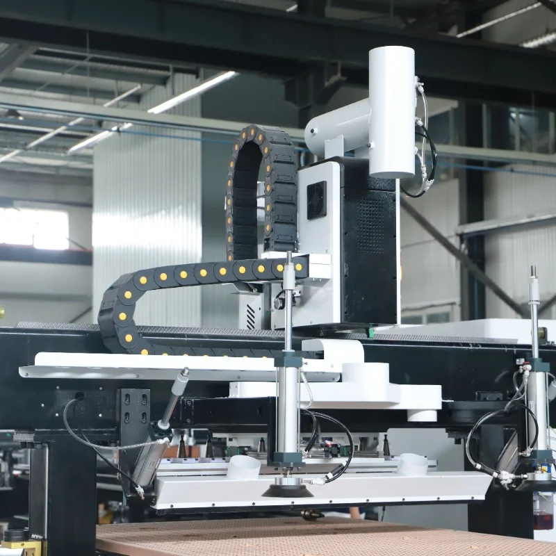 CNC ATC Wood Cutting Machine with Saw Cutting for Wood MDF Acrylic