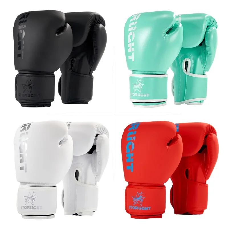 8/10/12 14 16 oz guantes de boxeo profesional para adultos guantes de lucha Muay Thai guantes de combate de entrenamiento para hombres y mujeres MMA