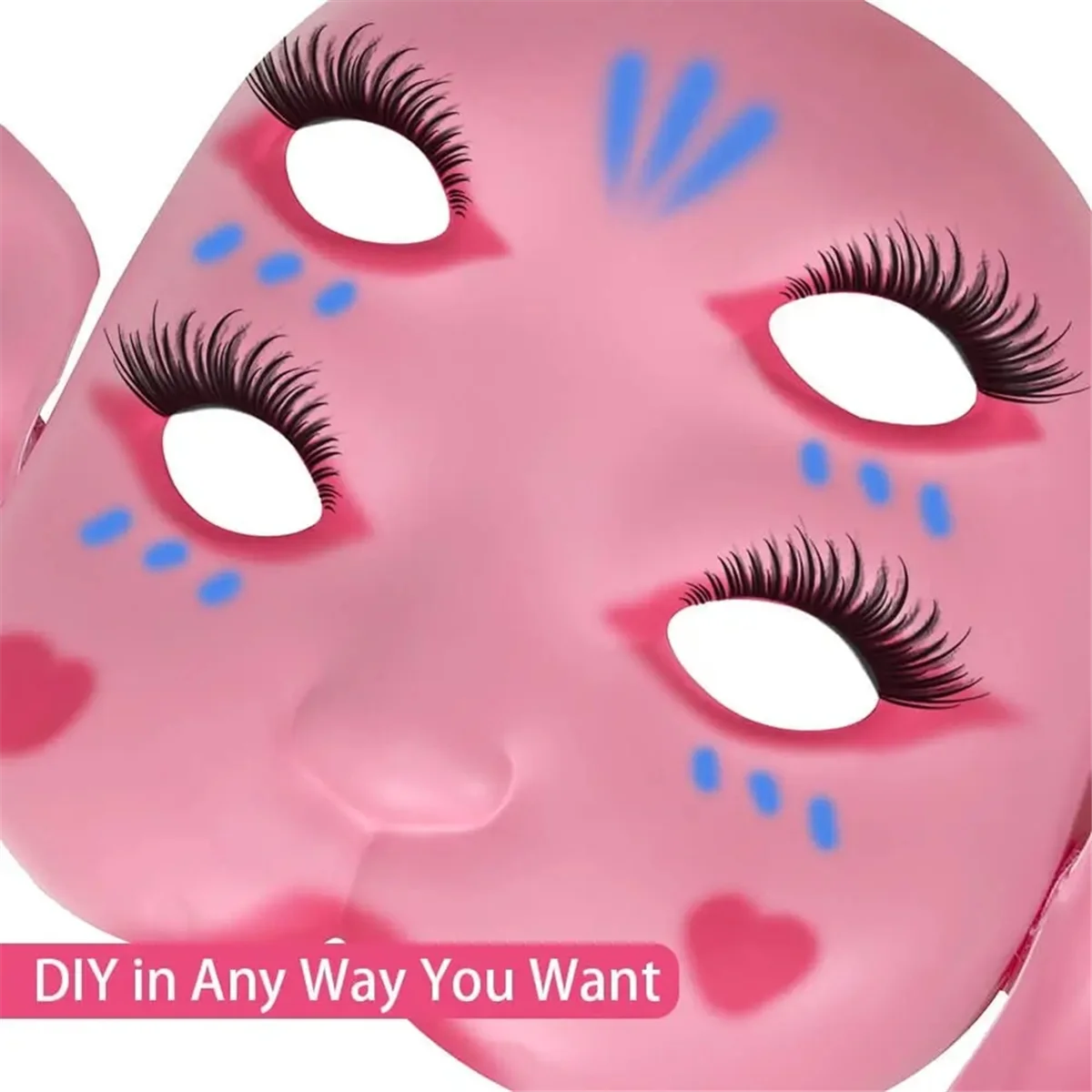 3D Printed Crying Baby Mask Latex DIY Melanies Martinezs Mask Pink MASK Accessory Cosplay Costume Masks