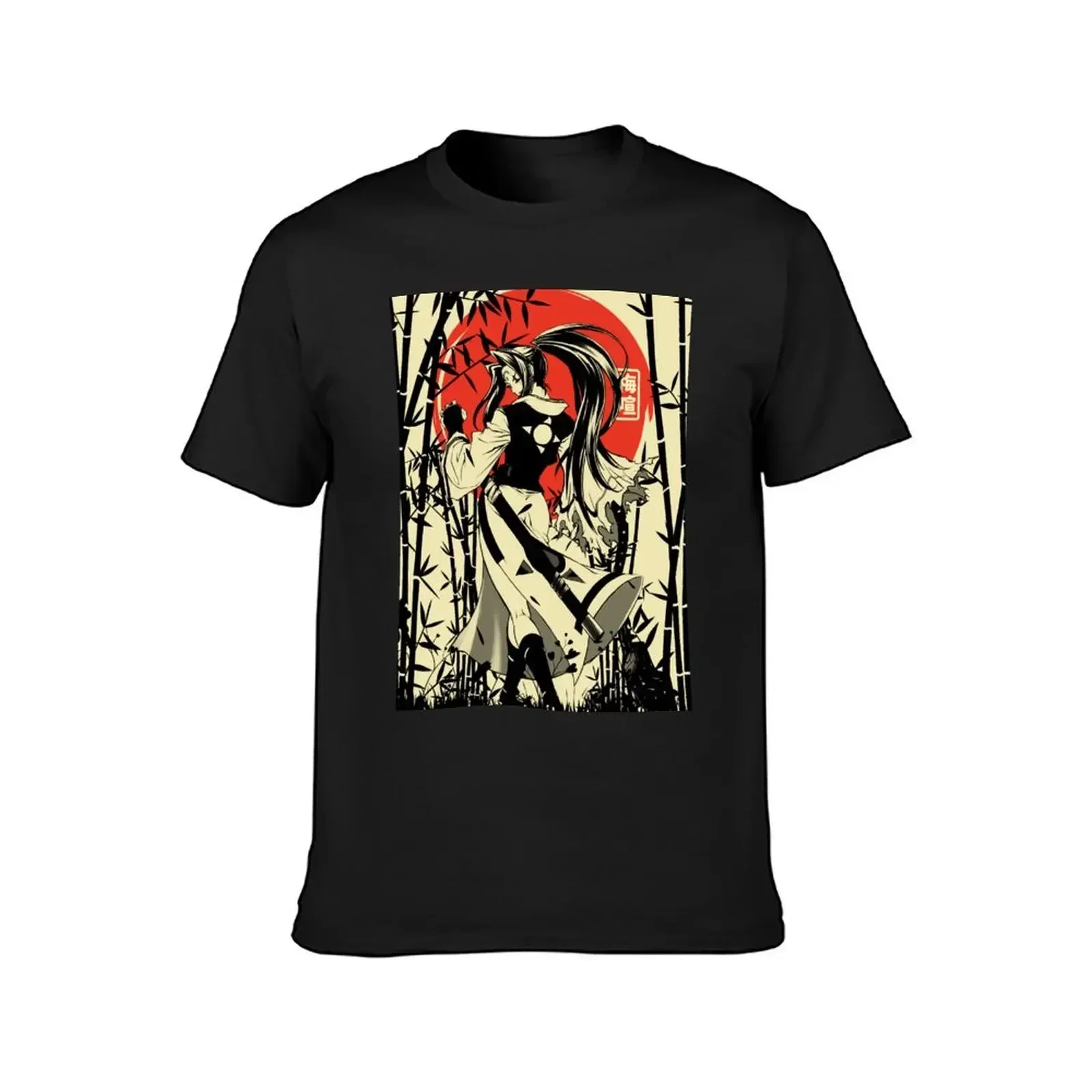 Baiken samurai japan T-Shirt custom shirt animal prinfor boys blanks mens clothing