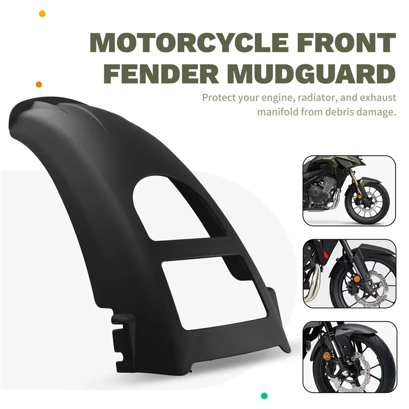 

L10A Front Fender Mudguard Extender Extension For Honda NX400 NX500 CB500X 2022 2023 2024 2025 Motorcycle Accessories