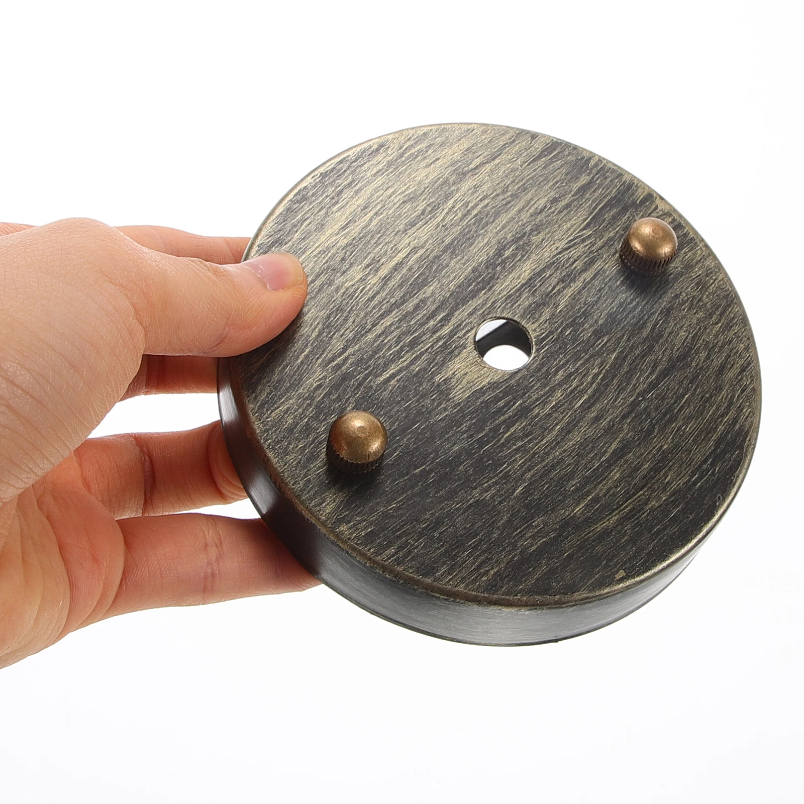 

Vintage Industrial Ceiling Lamp Canopy Plate Metal Light Cover For Pendant Ceiling Lights Decorative Hardware Parts Household