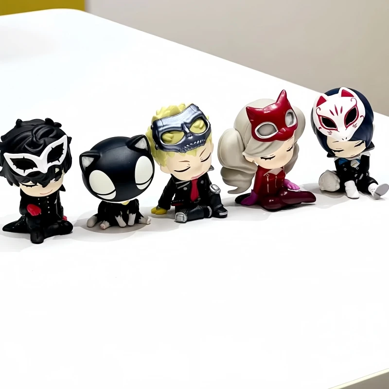 

Горячая подлинная Persona P5 плечо к плече яйцо дождь лотос Сакамото Рудзи модный Шарм Коллекционная подарочная серия украшений