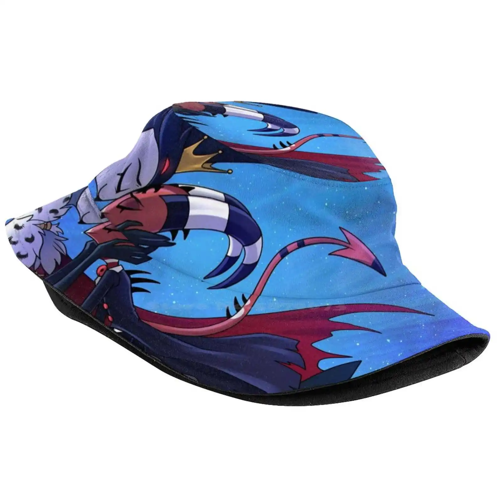 Helluva Boss Sun Cap Fisherman Hat Bucket Hats Helluva Boss Stolas Helluva Boss Millie Vivziepop Helluva Boss Loona Newest