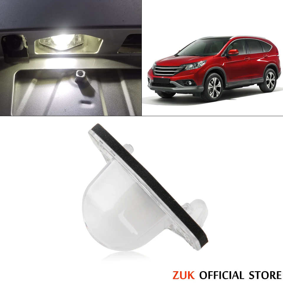 ZUK Do HONDA FIT JAZZ 2003~2020 Do ODYSSEY 2009-2018 CRV 2007-2015 34103-SAA-H01 Obudowa/Osłona lampki oświetlenia tablicy rejestracyjnej tylna