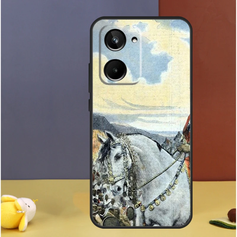 Emperor Menelik Ii Of Ethiopia Adwa For Realme 11 12 9 10 Pro Plus GT5 GT3 GT Neo 5 C51 C53 C35 C31 C30 C25s C21Y C55 C33 Case