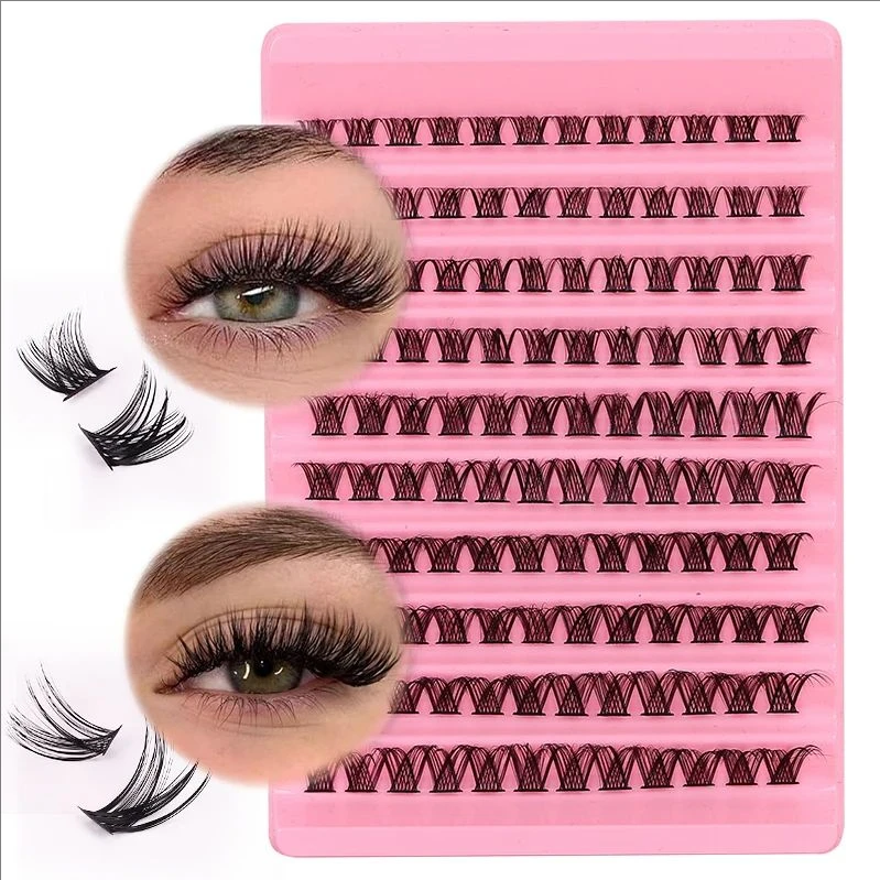 MJ Lashes 120pcs 40D DIY Eyelash Extension D Curl Long Individual Lashes Mixed Tray Faux Mink Lash