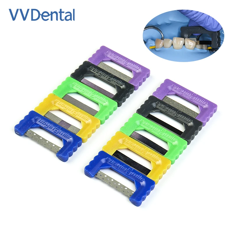 Dental IPR Stripping System Orthodontic Interproximal Reduction Strips DentistryPolishing Strip Kit  Reusable & Autoclavable