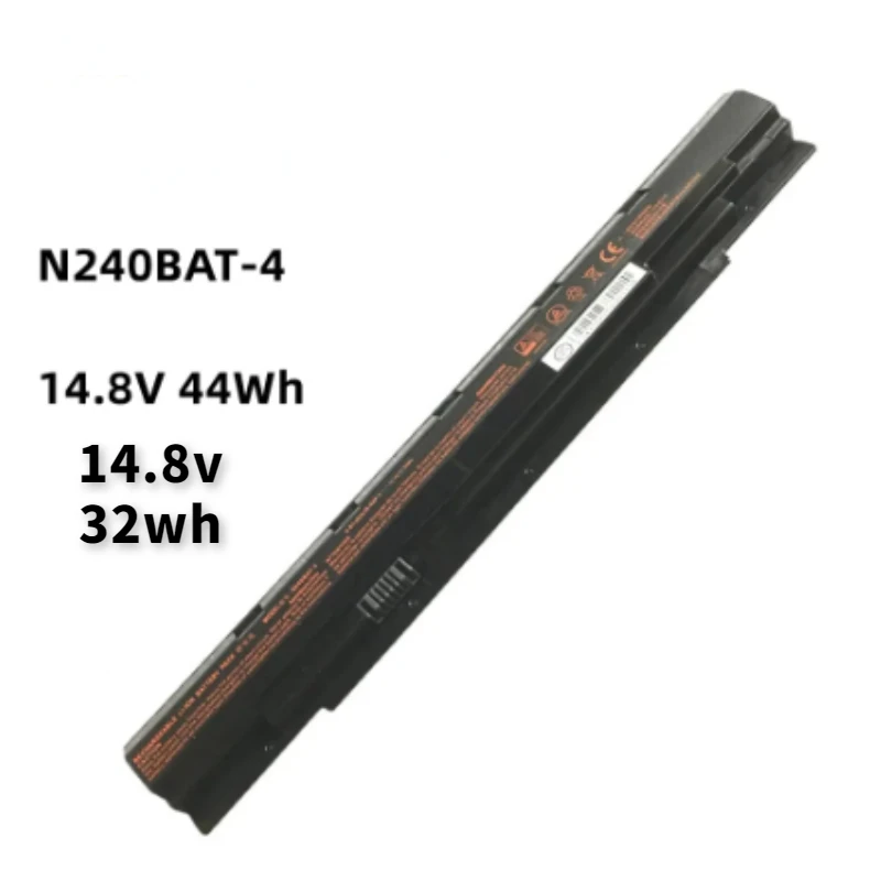 N240BAT-4 Battery For CLEVO N240PU N250BU N240WU N240JU N250JU N250WU NP3240 NP3245 6-87-N24JS-4UF3 N240BAT-3