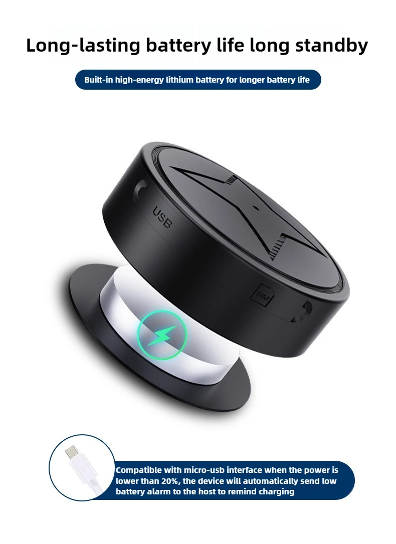 Car GPS Tracker Magnetic Car Tracking Anti-Lost Anti-Theft Equipment Mini Portable Precise Positioning GPS Locator Smart Finder