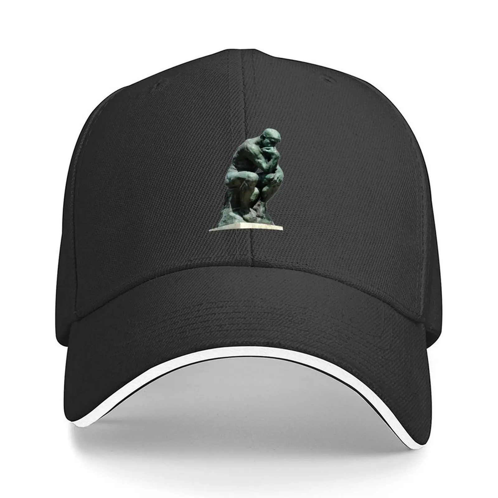 

Auguste Rodin - The Thinker, Thinking Man Statue Baseball Cap Uv Protection Solar Hat birthday Anime Hat New In Hat Woman Men's