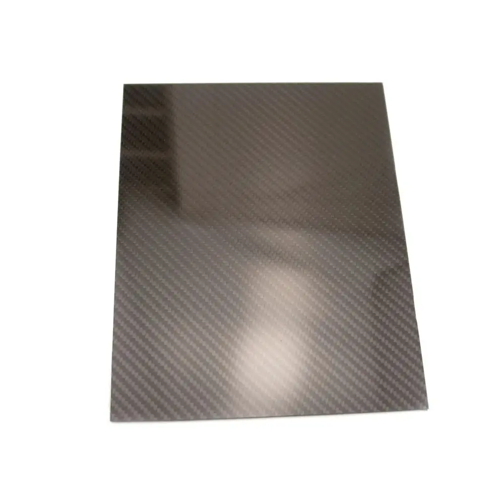 1PC 200x250MM 3K Full Carbon Fiber Sheet Board Twill Glossy/ Matte Strength Panel Thickness 0.5-5MM for RC Model