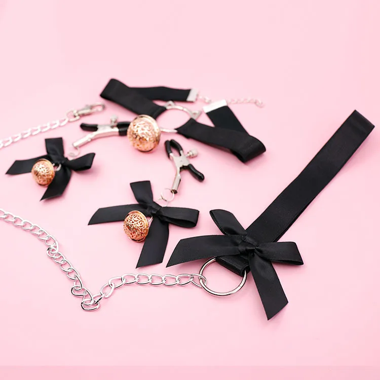 منتجات مشبك الثدي الممتعة للكبار ، طوق وجه القط ، الدعائم المغازلة ، أدوات الجنس ، السلسلة ، الجرس ، الياقات ، ألعاب الجنس الإباحية ، 18 Plus