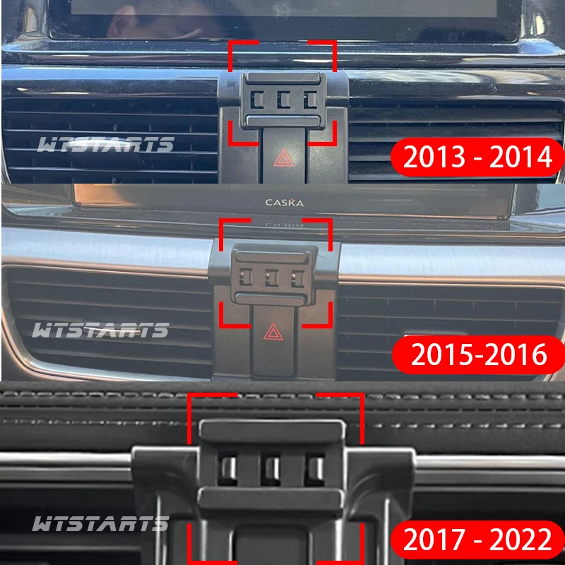 Stojak do montażu telefonu samochodowego do mazdy CX-5 2013-2022 regulowany uchwyt na telefon do nawigacji GPS akcesoria samochodowe Lnterior