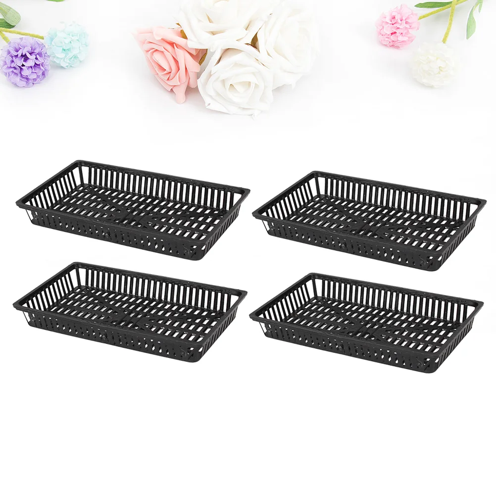 10pcs Plastic Plants Baskets Practical Water Grass Planting Rack for Aquarium Fish Tank Water Grass Basket