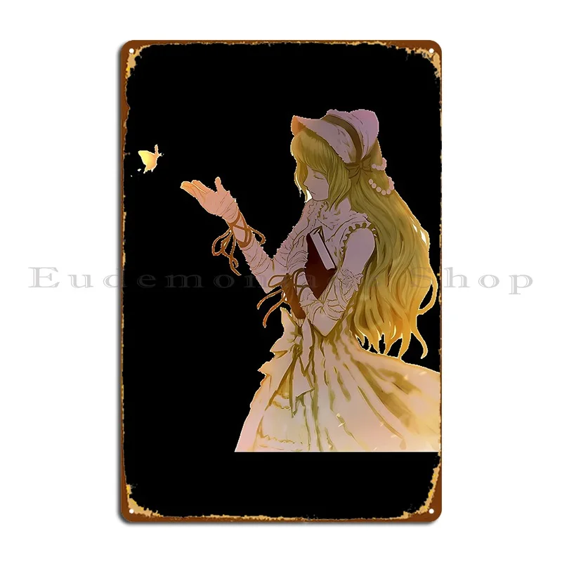 Umineko Clair Beatrice Metal Plaque Garage Plaques Plaques Pub Customize Garage Tin Sign Poster