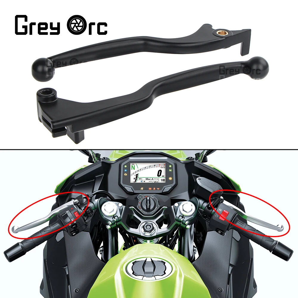 

Motorcycle Brake Clutch Lever Handle Levers Parts For Kawasaki Ninja250R Ninja300R Ninja400 Ninja 250 300 R 400 EX250R 300R 400