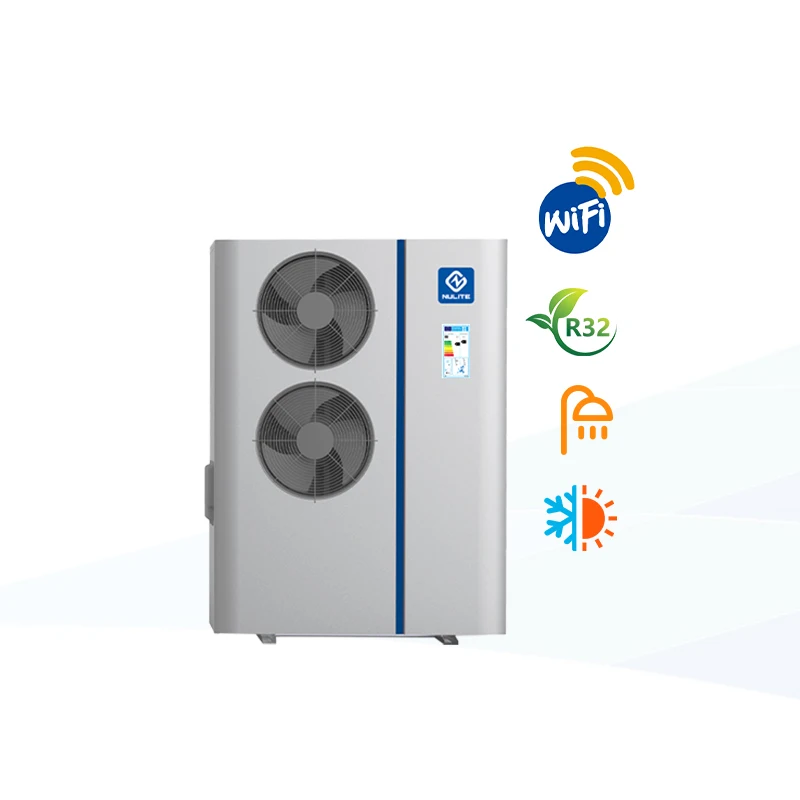 R32 Apartment Air Source Heater Hot Water Air To Water DC Inverter Heat Pump