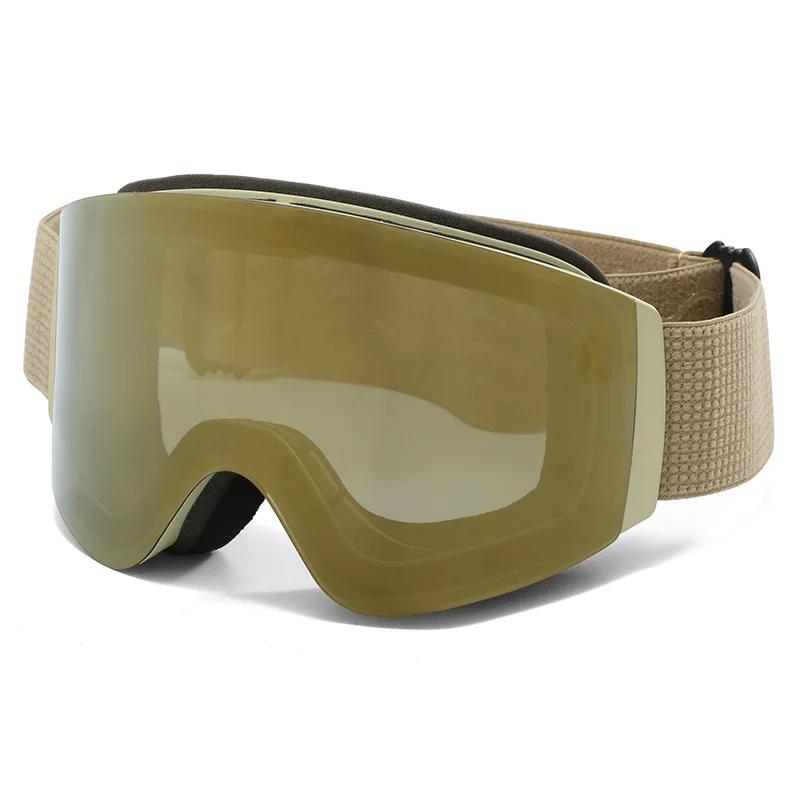 Casco de motocicleta para deportes al aire libre, gafas a prueba de viento y polvo, gafas protectoras para esquí, Snowboard, gafas antiniebla Anti-UV