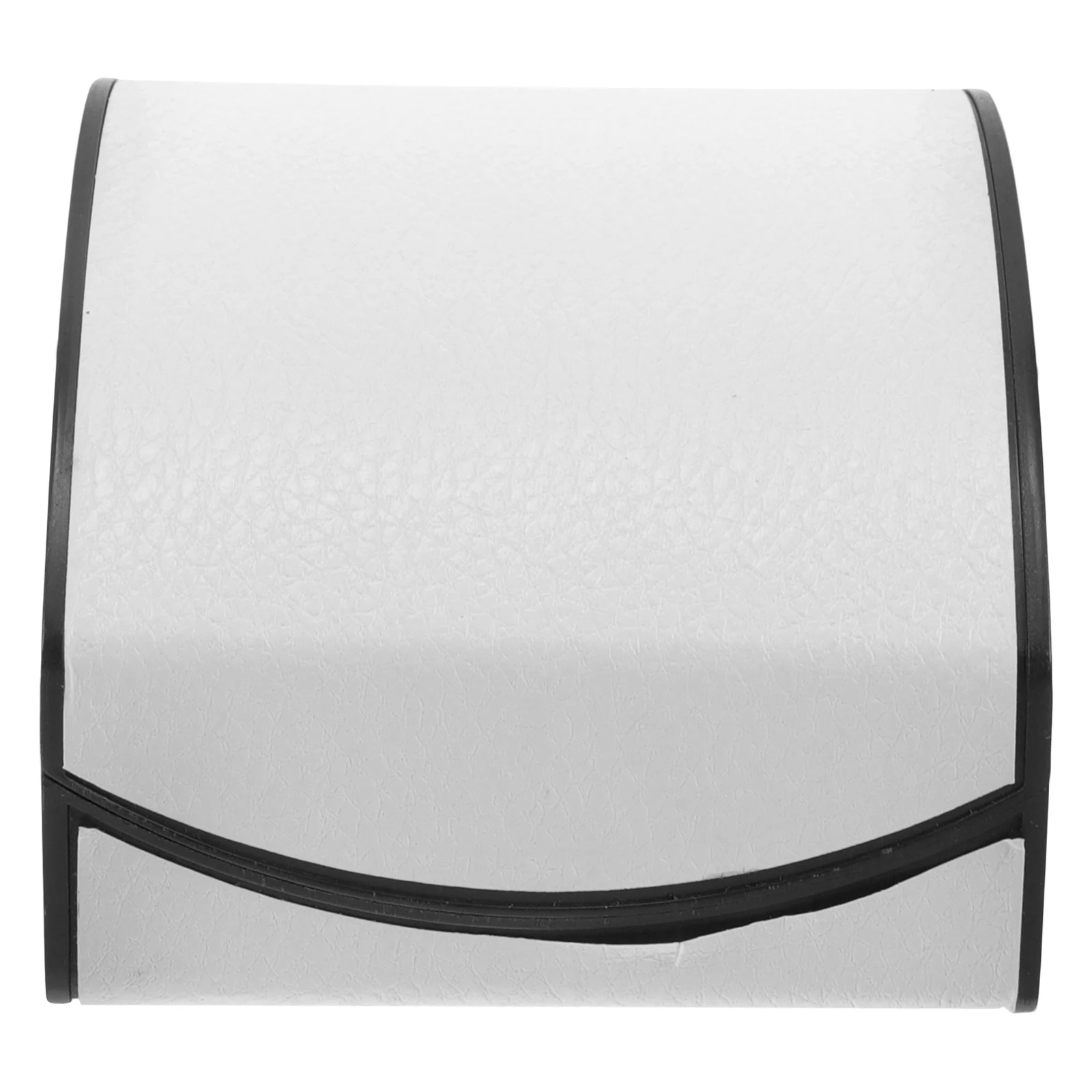 Single Watch Travel Case Compact Lightweight Watch Storage Organizer with Full Cover Closure Modern Design for Men and