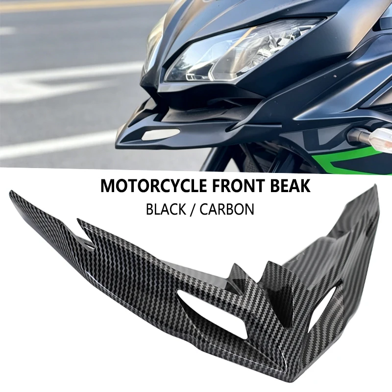 

Front Wheel Fender Beak Nose Cover Beak Nose Cone Extension Cover For Kawasaki Versys650 Versys 650 KLE650 LE650E 2015-2021 2020