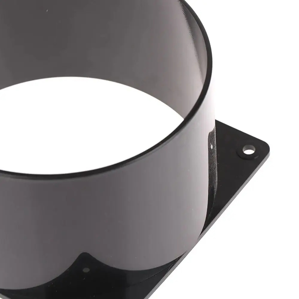 ABS フランジコネクタ角底空気入口と出口パイプ継手空気ダクト接続フランジ換気を接続するため