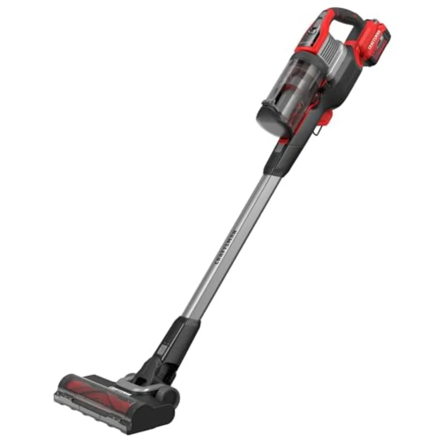 

V20 Stick Vacuum Cordless Rechargeable 3 Speed Lightweight Powerful Suction Brushless Extended Runtime Battery and Charger Incl