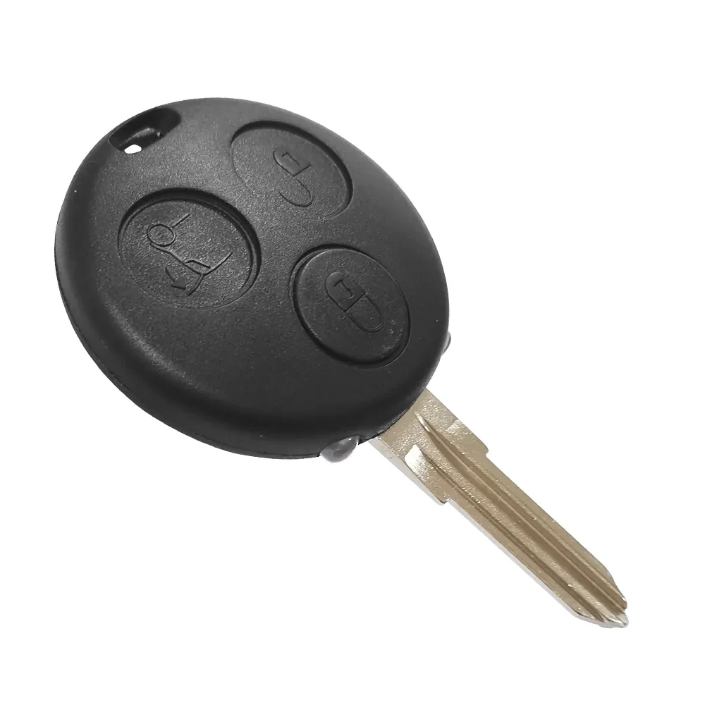 KEYECU مع 2 أضواء الأشعة تحت الحمراء 3 أزرار 433 ميجا هرتز لمرسيدس بنز سمارت فورتو فورفور رودستر سيتي باشن مفتاح بعيد تلقائي فوب #3