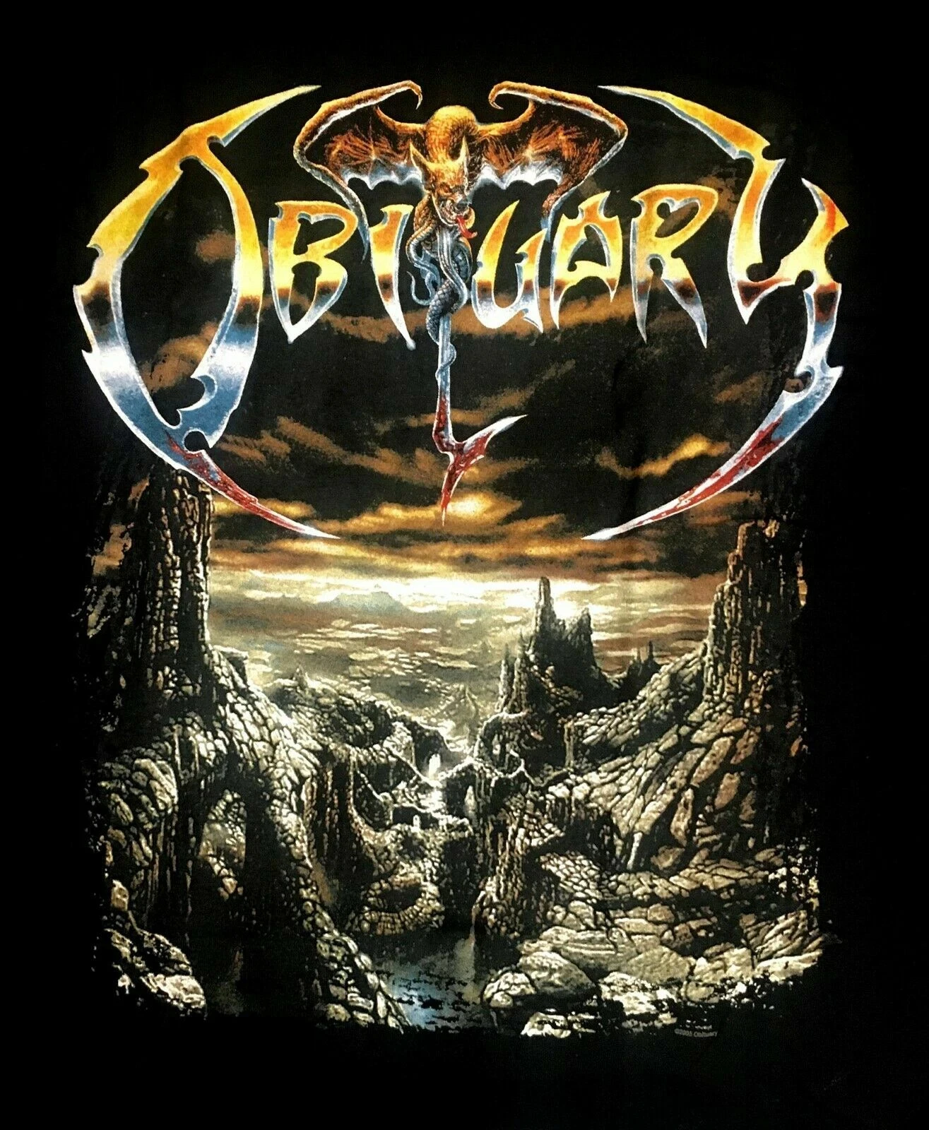 جديد نعي نهاية الألبوم الكامل الموت المعادن الفرقة تي شيرت (S-4XL) Badhabitmerch الراقية الفاخرة لكل من الرجال والنساء أفضل Y2k #3