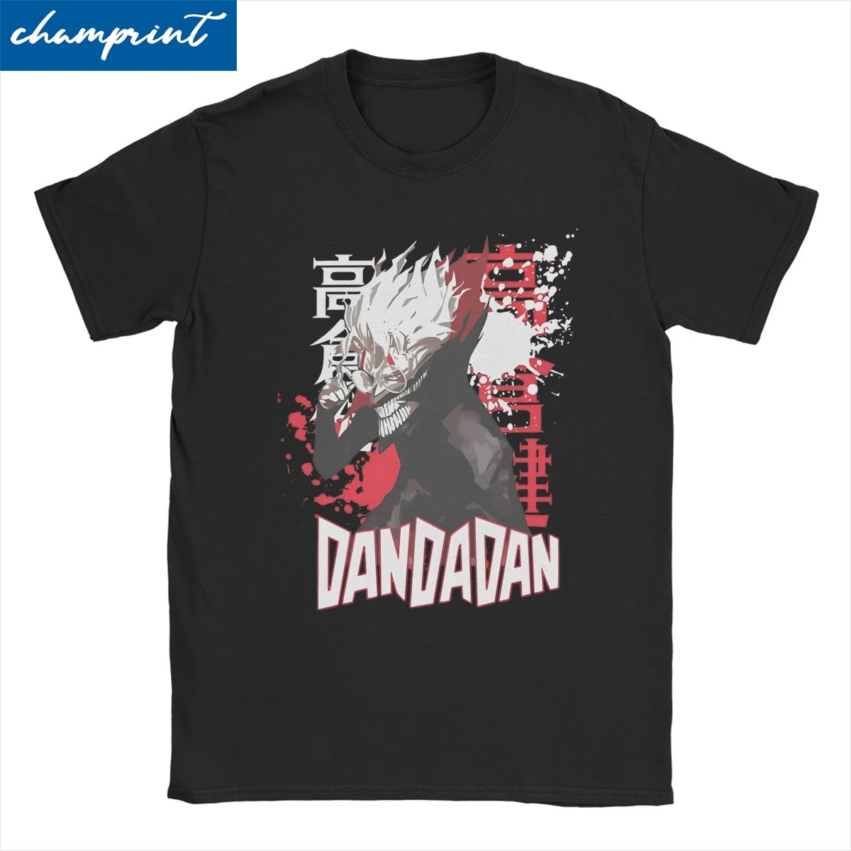 Men Women Dandadan Okarun T Shirt Japanese Anime Pure Cotton Clothing Novelty Short Sleeve O Neck Tees Plus Size T-Shirt