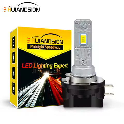 1PCS Ruiandsion H8B H9B H11B LED Fog Light Bulbs 6000K White 3600LM Canbus Error Free For Car Fit Truck SUV Fog Lamp Replacement