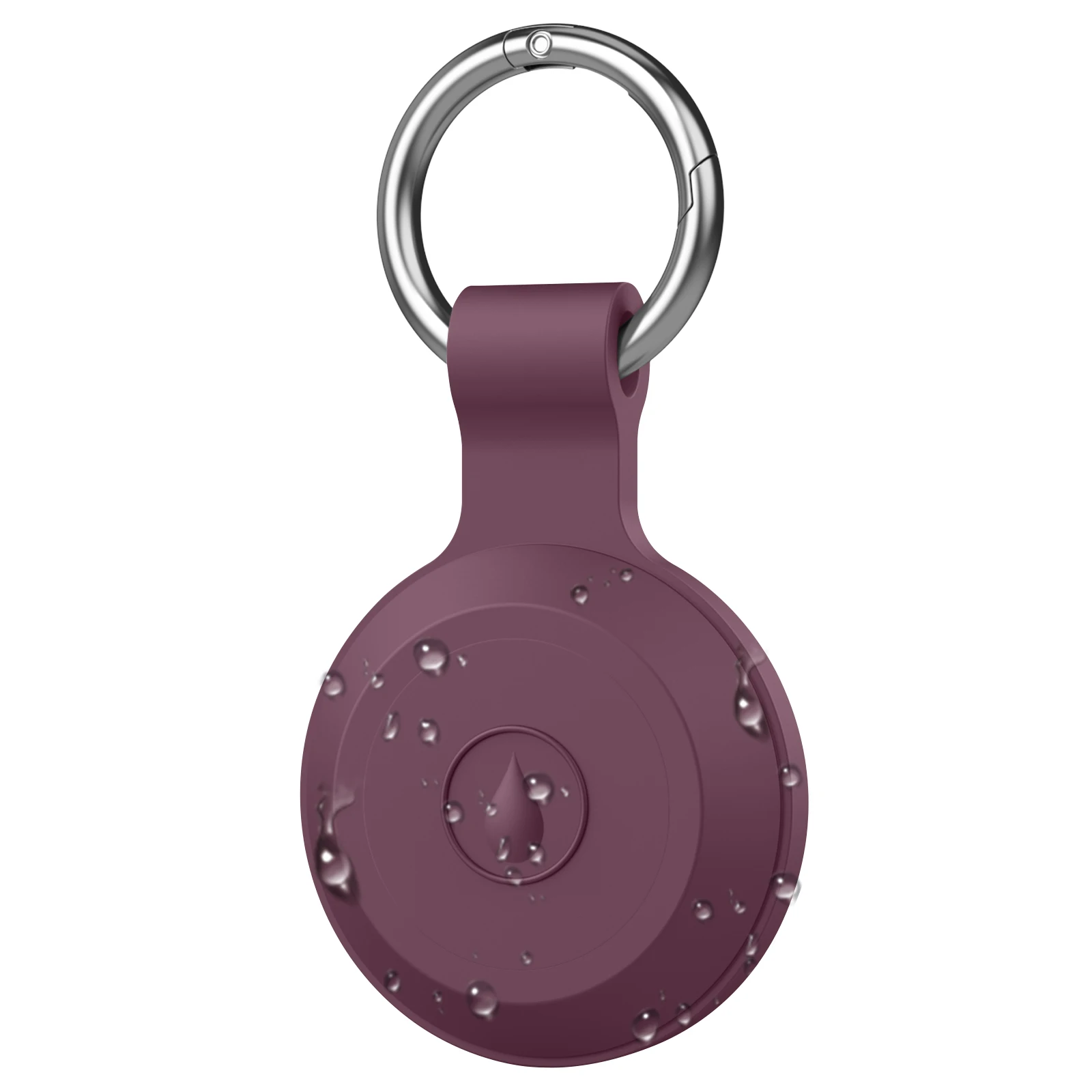 Siliconen hoesje voor Apple Airtag Cover 360 °   Waterdichte hond kat halsband GPS Finder beschermhoezen voor Apple Air Tag Shell sleutelhanger