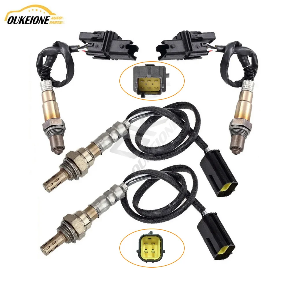 

4pcs Upstream Downstream Oxygen O2 Sensor for 2007 2008 Infiniti FX35 M35 3.5L Lambda 234-5061 234-4380 Car Accessories