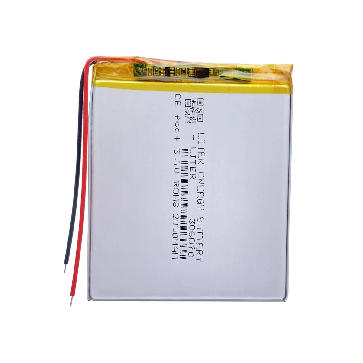 3.7 V 306070 lithium polymer battery 2000mah rechargeable batteries treasure navigation tablet phone