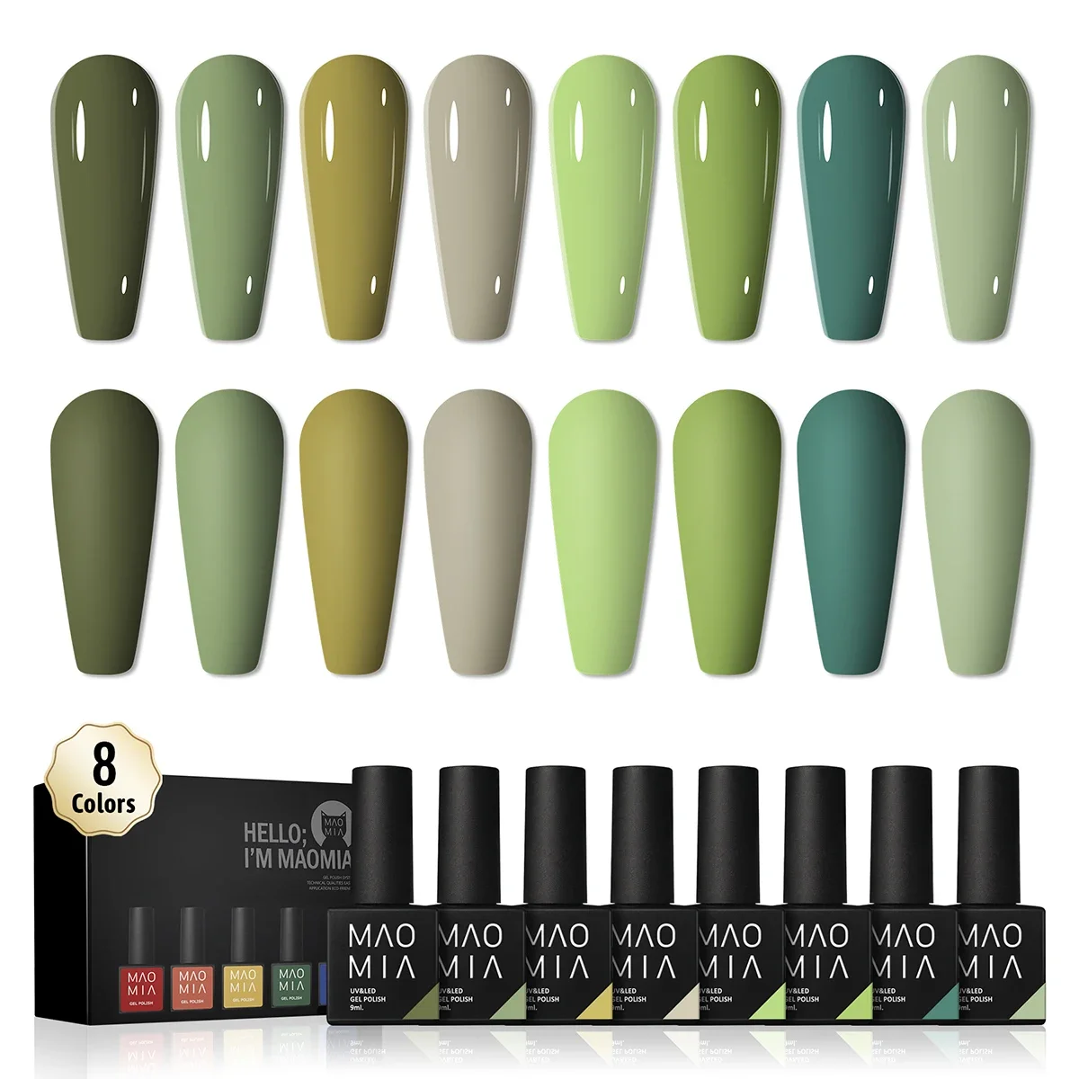 

Forest Series Nude Gel Nail Polish Kit Semi Permanent Long Lasting Gel Nail Art Decoration Nail Art Maincure Polish