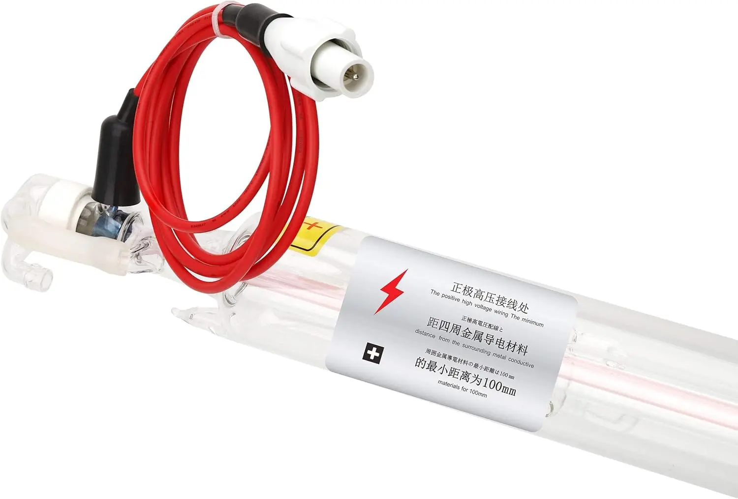 

Upgraded 40W CO2 Glass Laser Tube 700mm Length 50mm Diameter For Laser Engraving Cutting Machines Fits 40 To 45W Stable Power Ea