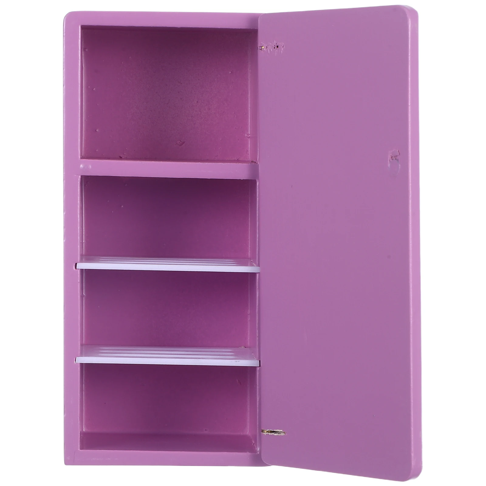 

Mini Fridge Model Dollhouse Living Room Furniture Kitchen for Dining Accessory Kids Miniature