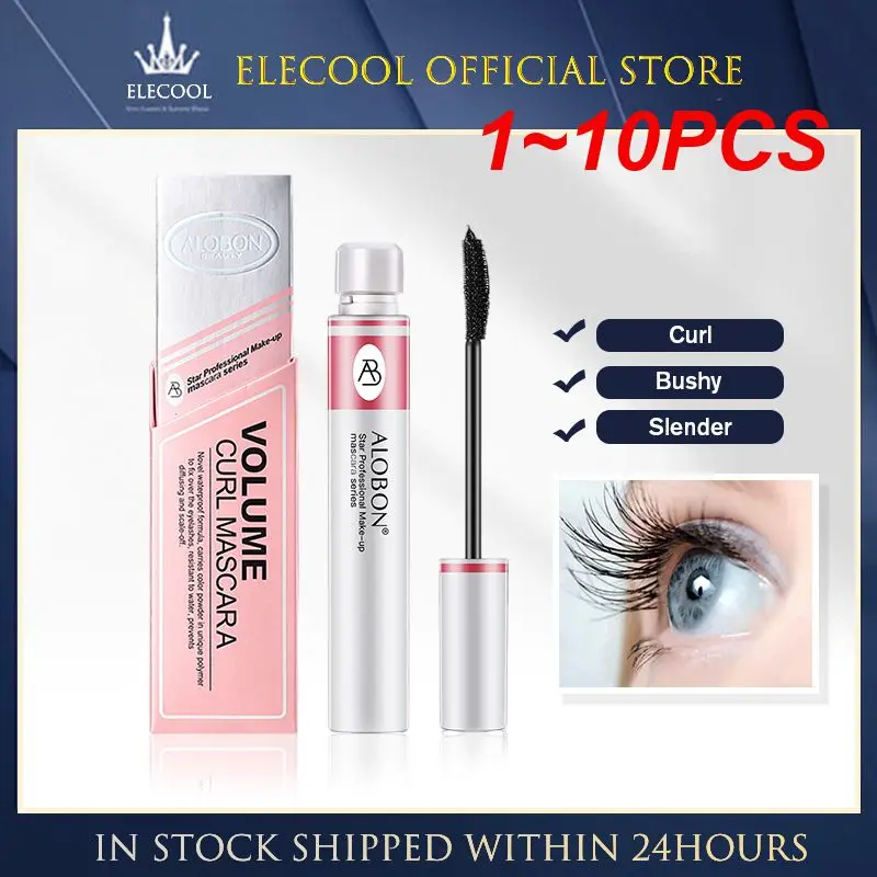 1~10PCS 12ml Fiber Lashes Black Mascara Waterproof No smudging Curl Eyelash Extension Colossal Mascara Volume Cosmetics Eye