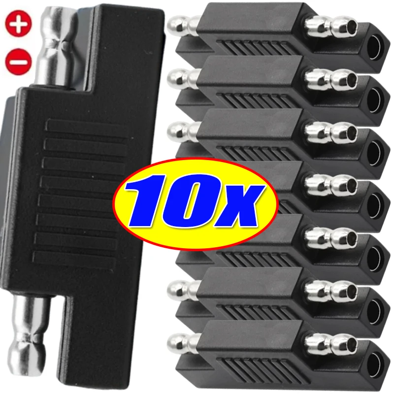 V27 SAE-Steckeradapter, Schnelltrennkabel, 12 V, 24 V, Solarpanel, Batterieladegerät, Verpolungsanschluss, 1/2/4/8/10 Stück