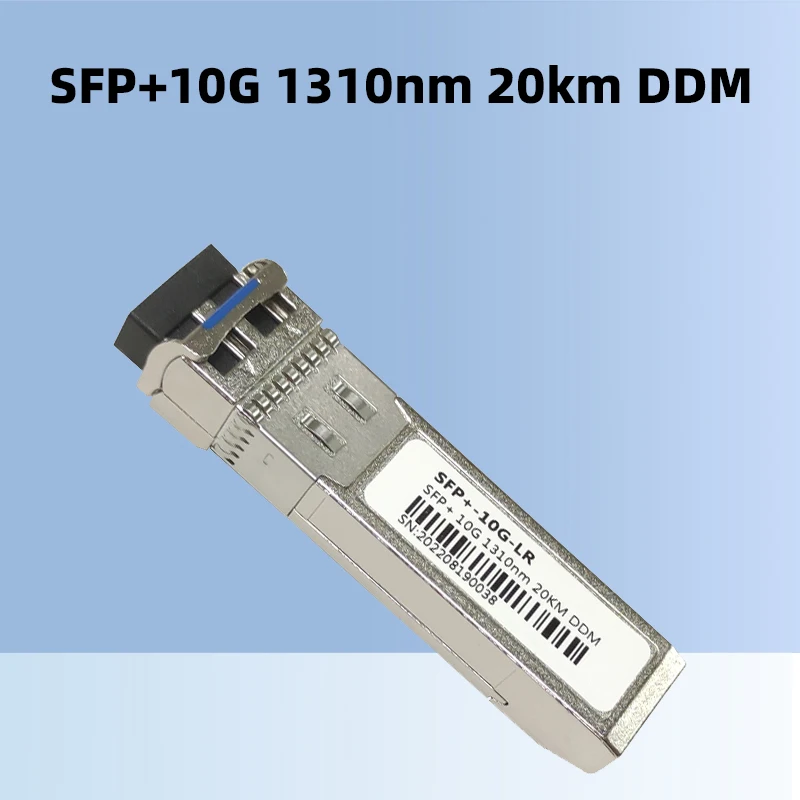 LC SFP Fiber Optical Module, Singlemode, DDM LR, Compatible with Cisco, Huawei,All Market Brand Switch, 10G, 1310nm, 20km