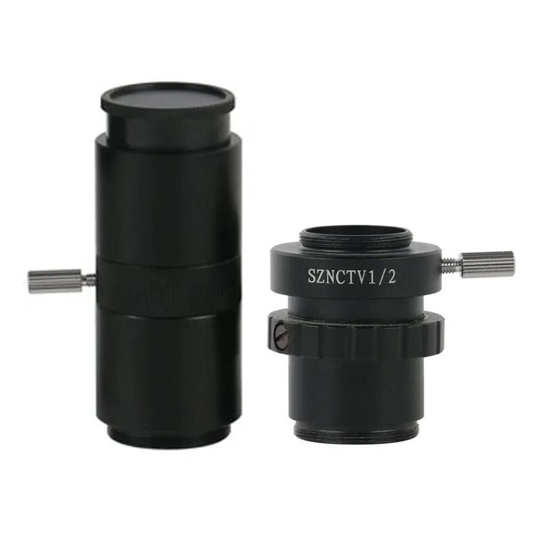 

SZNCTV1/2 Adapter C Mount Tube Adapter Lens Microscopio Camera Accessories For 6.7X-45X Trinocular Stereo Microscope