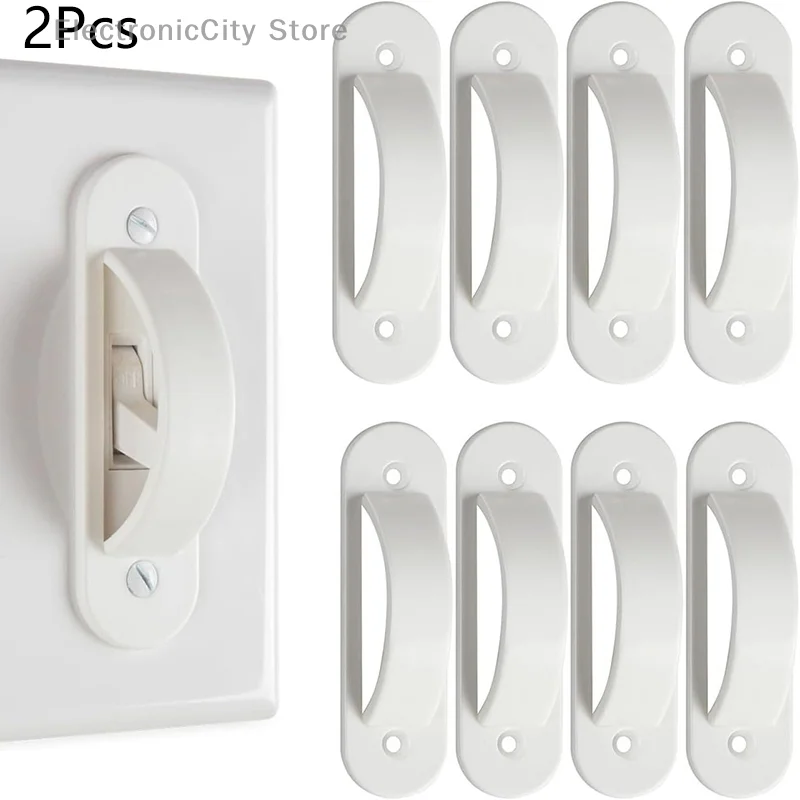 Light Switch Guard Cover, 2 ChildProof Wall Switch Guard Cover For Toggle Light Switch Protects Accidentally Turned On Or Off