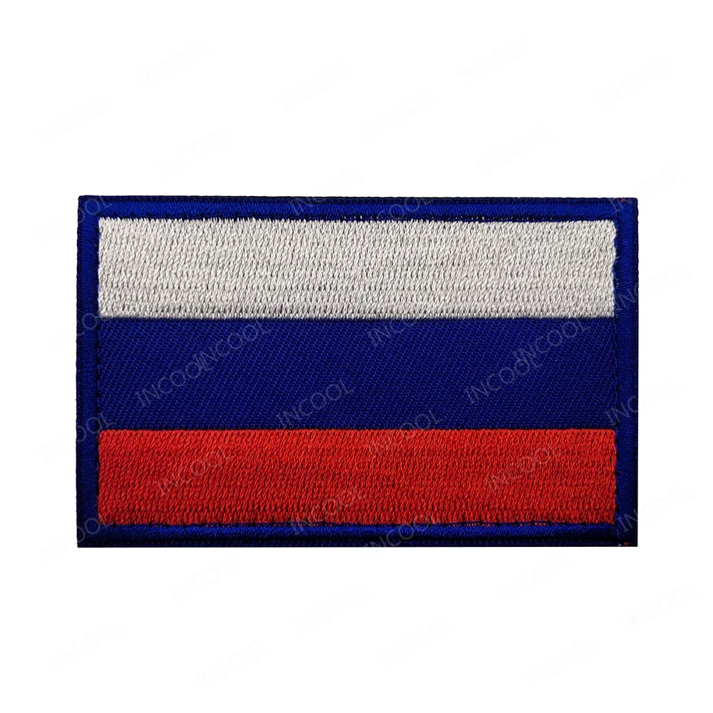 Russia Russian Flag Embroidered Patch The Sakha Yakutia Republic Flags Patches Appliqued Sticker For Clothing Backpack view 5