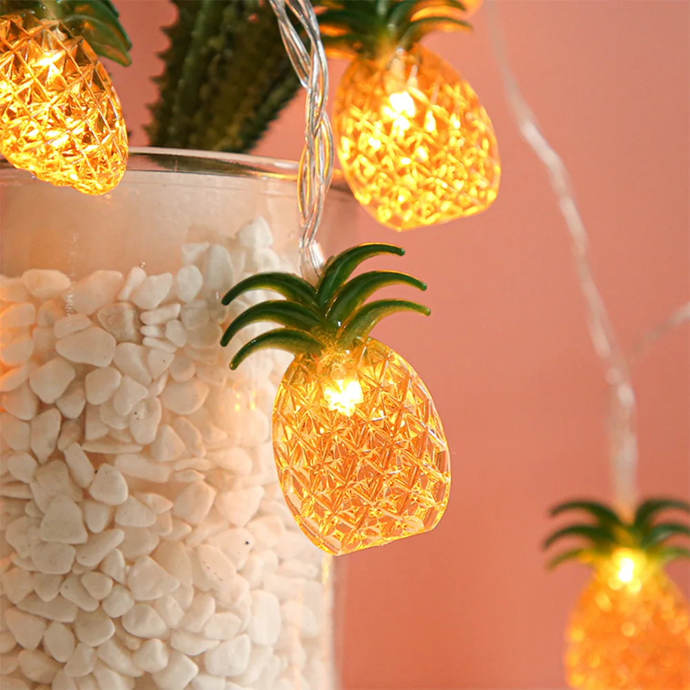 3 Meters 20LED Pineapple String Light Cartoon String Light Hawaii Party Decor Pineapple Fairy Lights Birthday Wedding Lamps