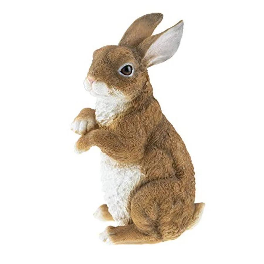 

Rabbit Garden Statue Outdoor Décor Resin Figurine Decoration for Lawn Yard Patio Porch and More