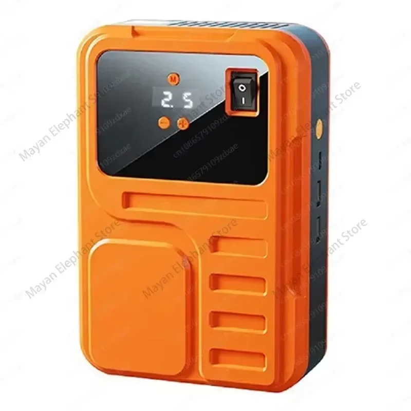 Multifunctional vehicle emergency start power supply, 12V power-up inflatable integrated emergency rescue device