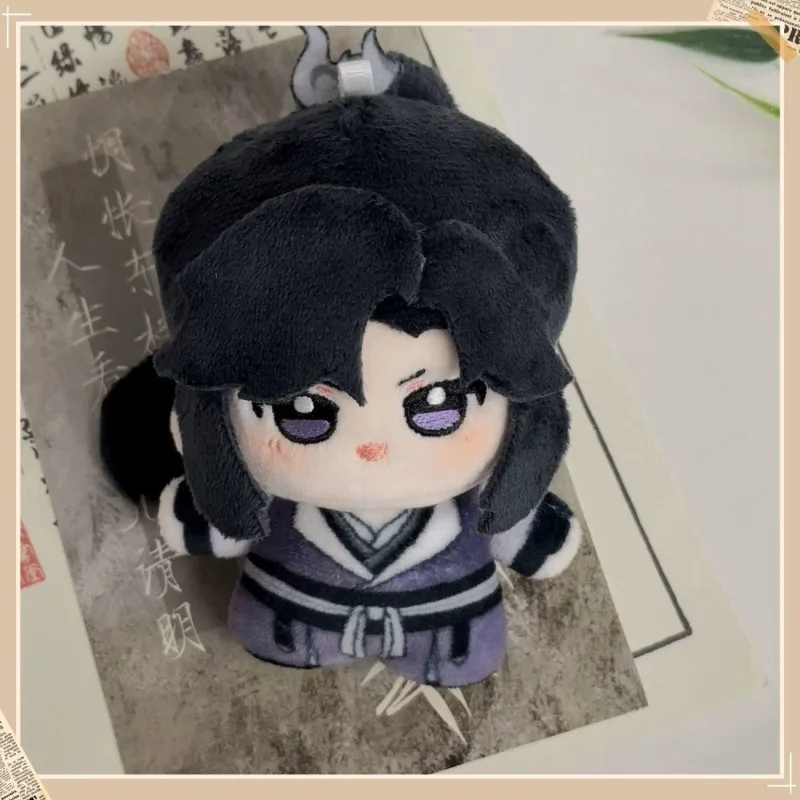10CM Anime The Husky dan Kucing Putihnya Shizun Cosplay Chu Wanning Mo Ran Lembut Menggemaskan Ransel Liontin Hadiah Gantungan Kunci Mewah