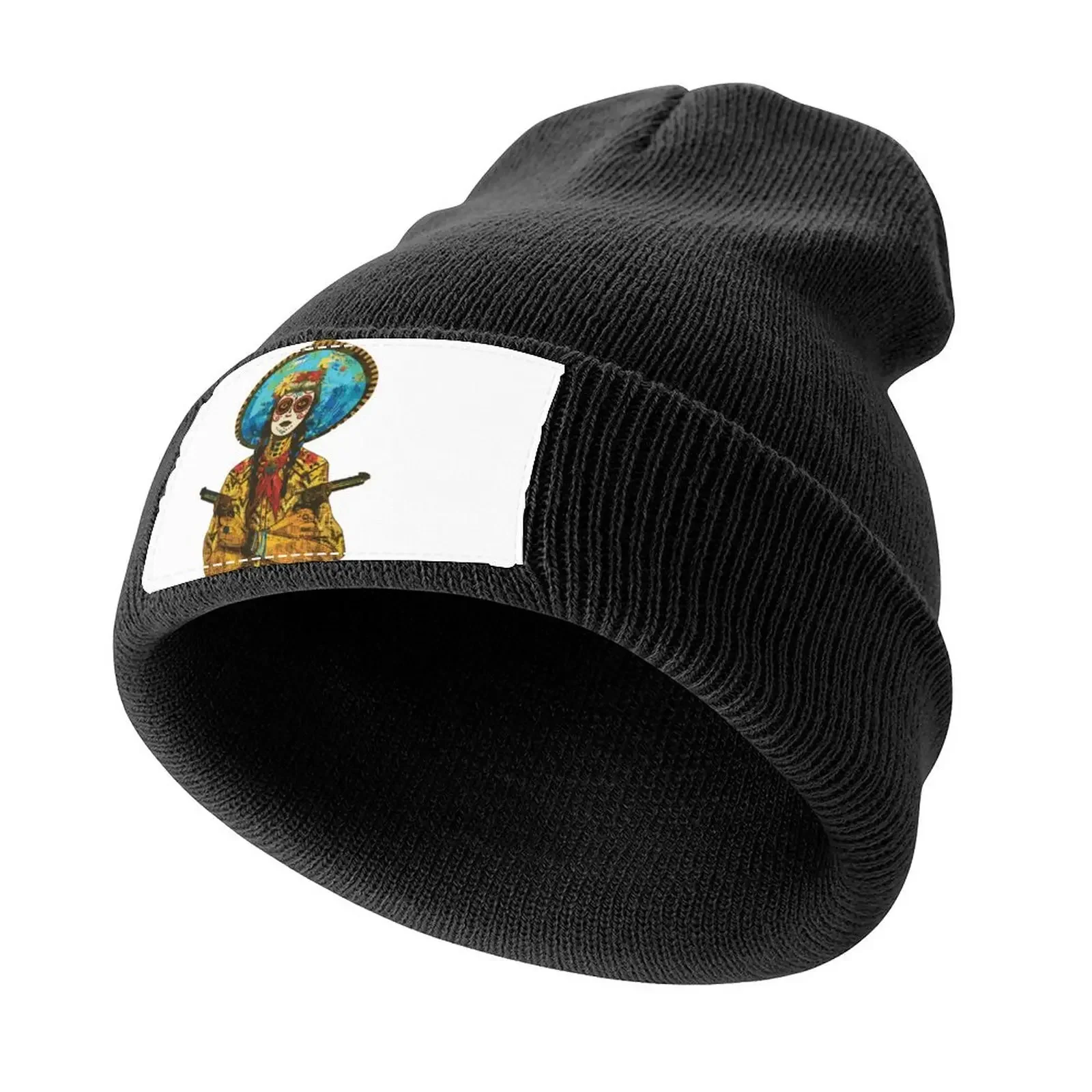 Calavera Knitted Cap Icon Golf Hat Man cute Men Hats Women's