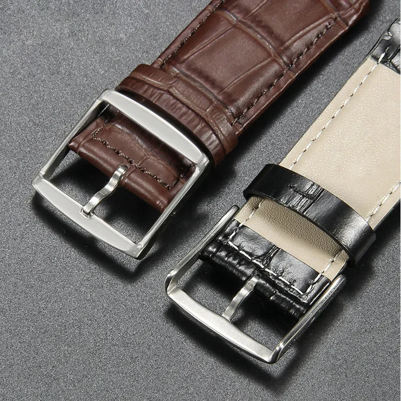 23mm Genuine Leather Watch Strap for Swatch Watch Band YOS440/449/401G/447/448 Replacement Bracelet Waterproof Watch Accessories